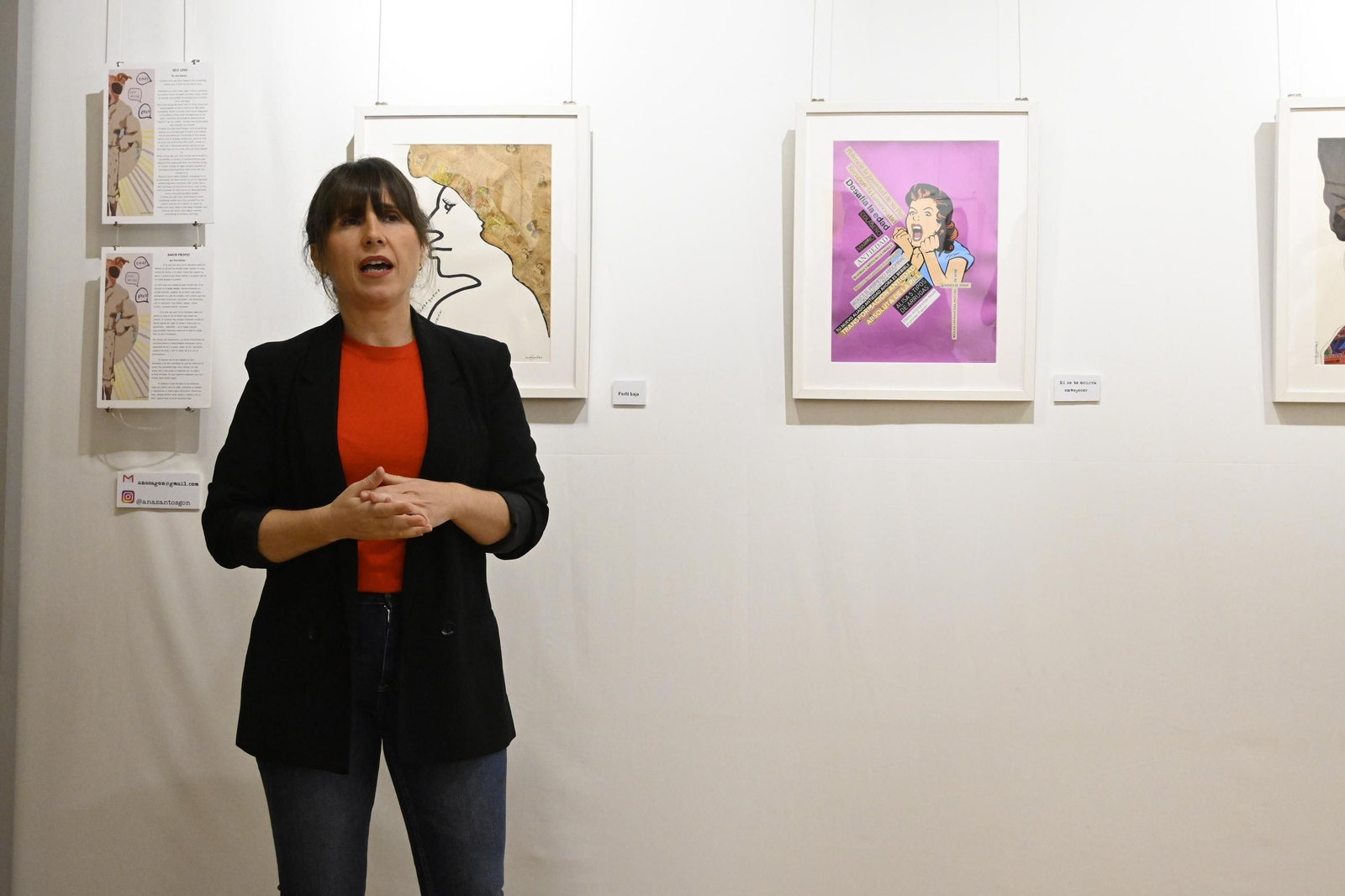 Inauguración de la exposición: Amor Propio de Ana Santos, en imágenes