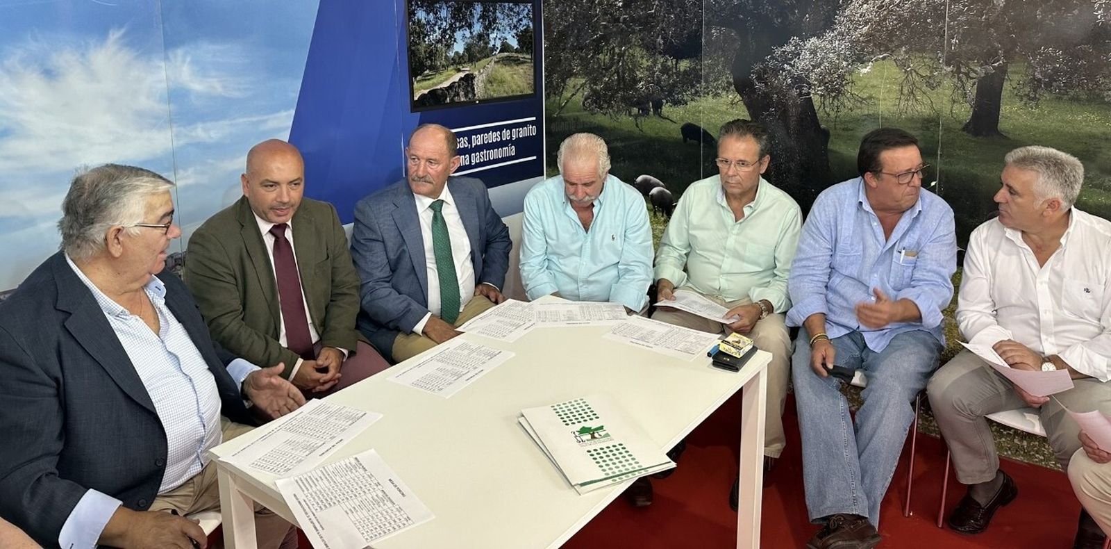 Lonja del ibérico, en Villanueva de Córdoba.