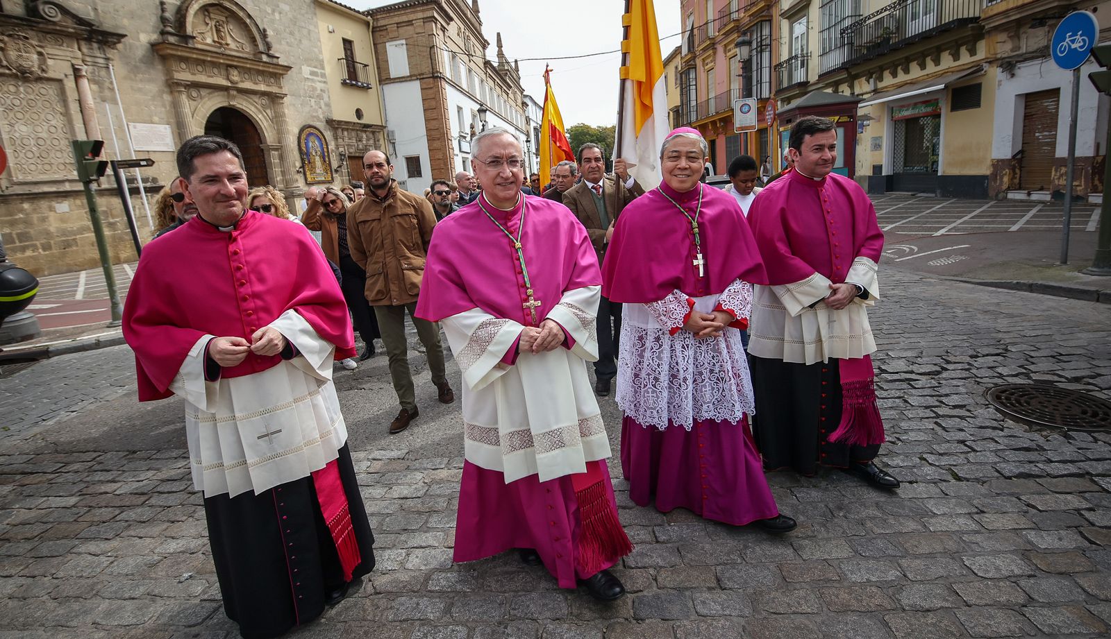 Procesión en Jerez para clausurar el Año Jubilar dedicado al Sagrado Corazón de Jesús