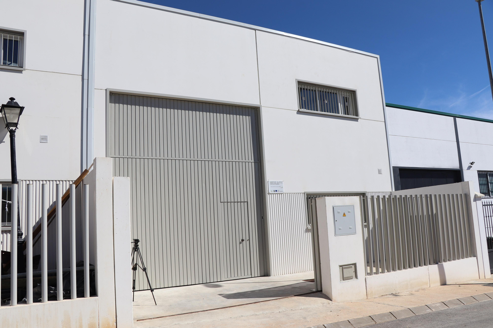 La nueva nave industrial de Iznájar.