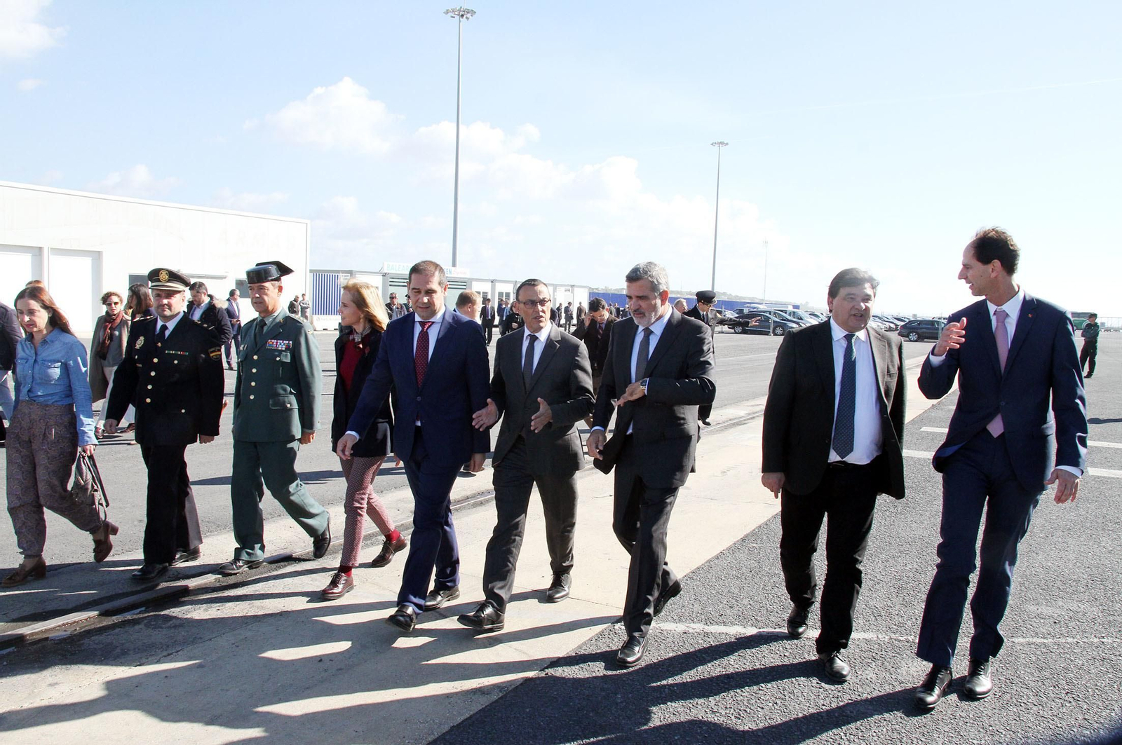 Balearia,  Fred Olsen y el Puerto de Huelva presentan la nueva línea entre Huelva y Canarias, en imágenes