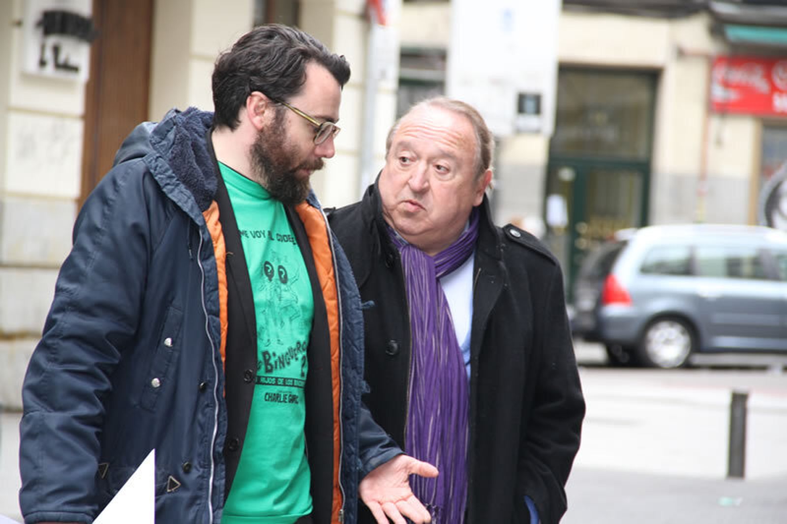 Carlos G. Miranda y Fernando Esteso en 'Yo quise hacer Los Bingueros 2', del gaditano Serrano Cueto,.