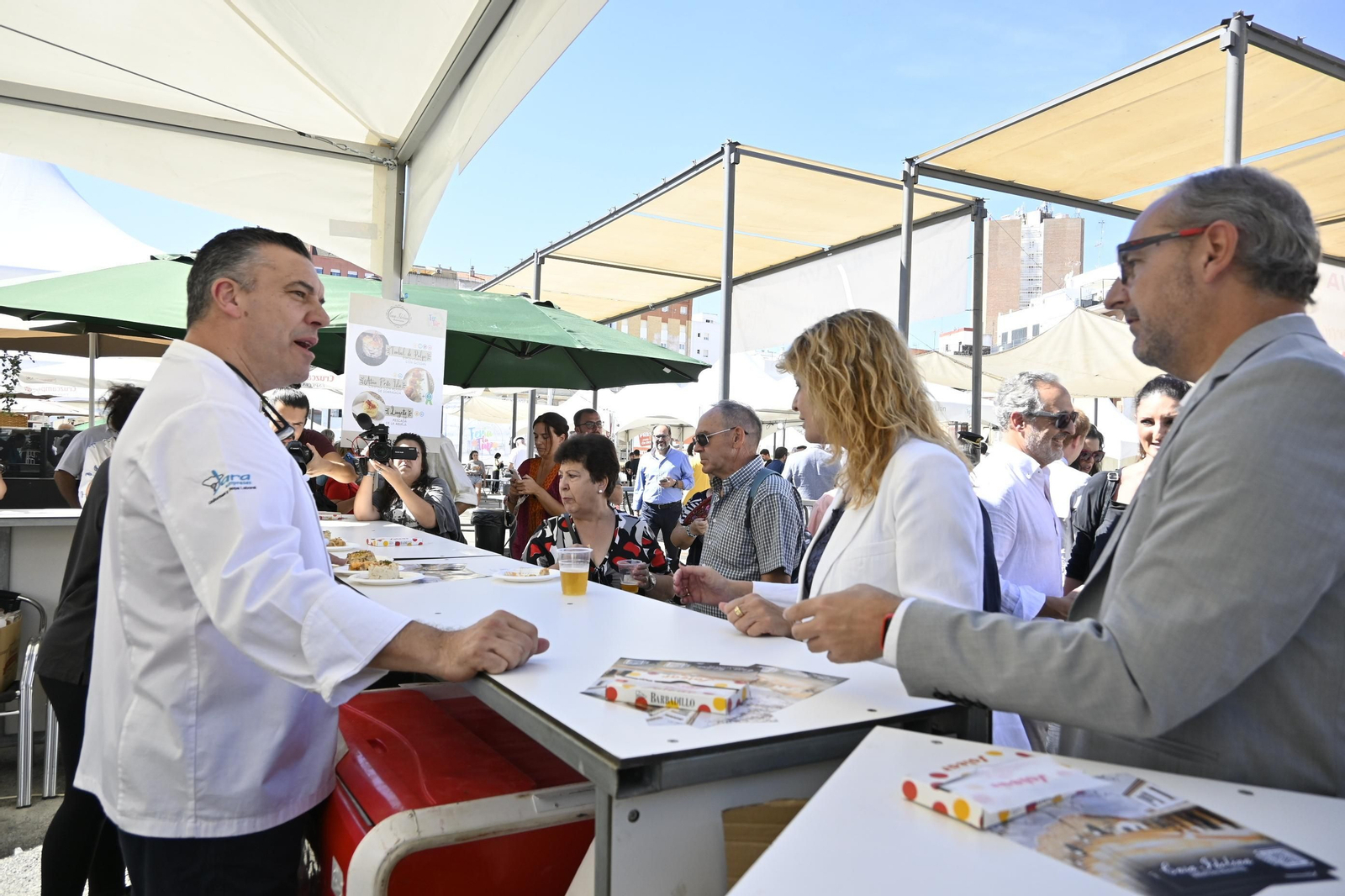 Las mejores imágenes de la inauguración de la Feria de la Tapa, en Huelva