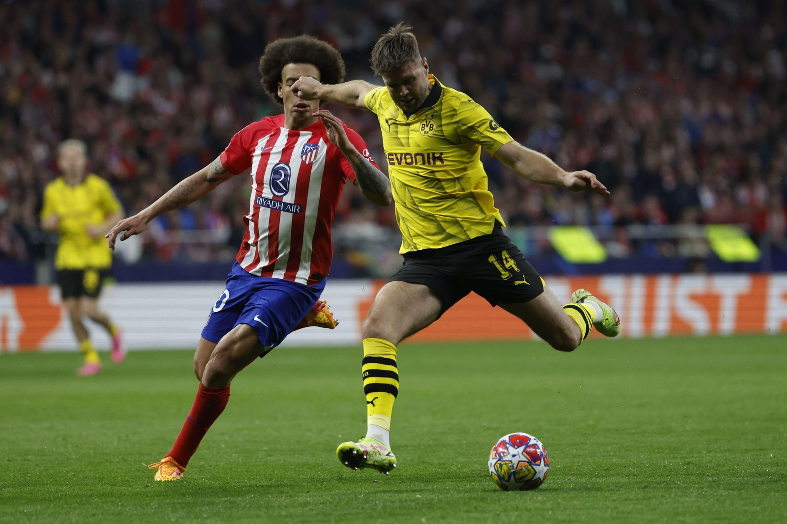 El Atlético de Madrid - Borussia Dortmund, en fotos