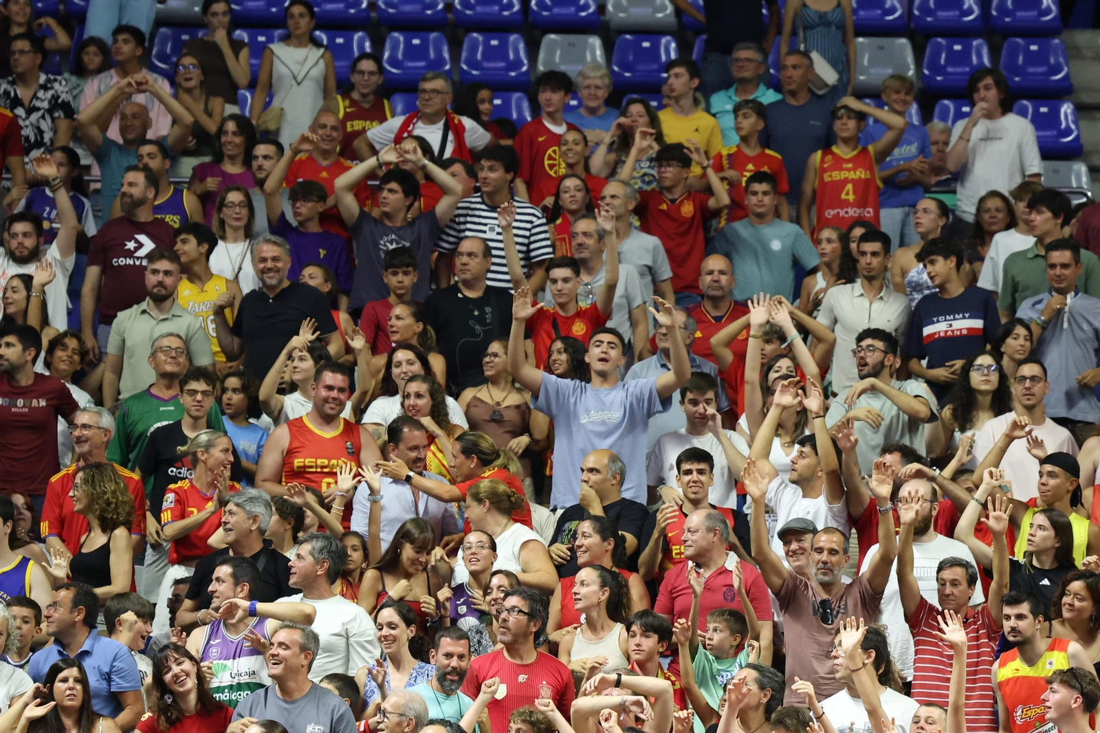 España-Portugal, preparación del Eurobásket en Málaga, en fotos
