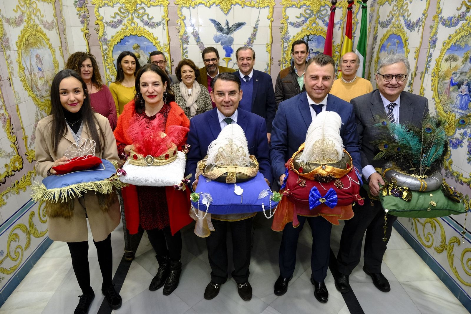 Los elegidos que encarnarán a los personajes de la Cabalgata de Triana