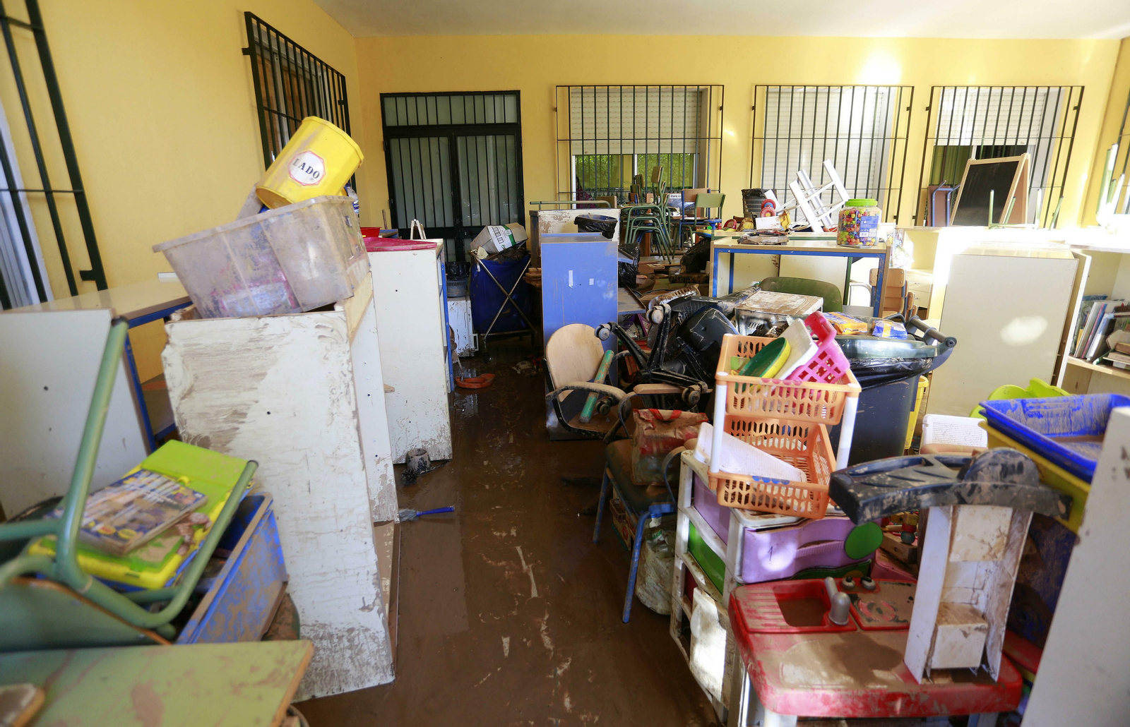 Las fotos de Campanillas un día después de la inundación Las fotos de Campanillas un día después de la inundación