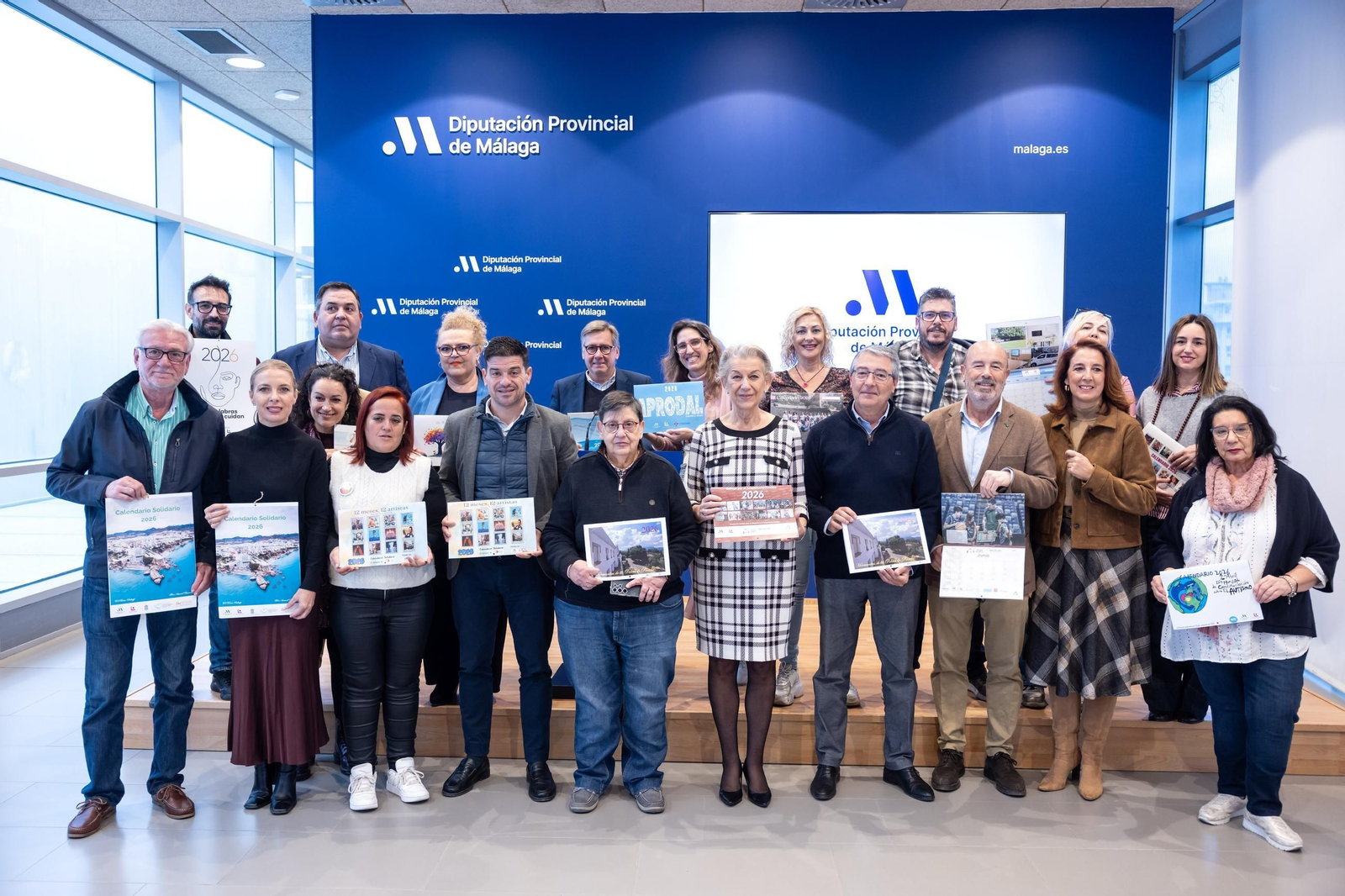 Presentación, este miércoles, de los calendarios editados por la Diputación.