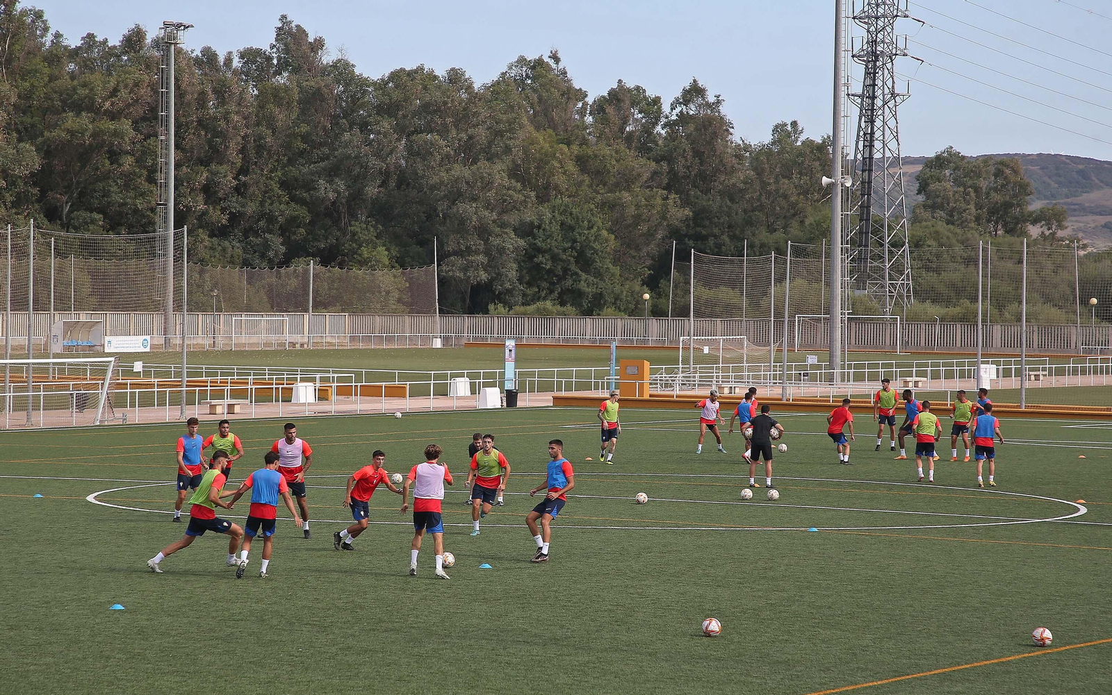 Fotos del entrenamiento del Algeciras CF en La Menacha