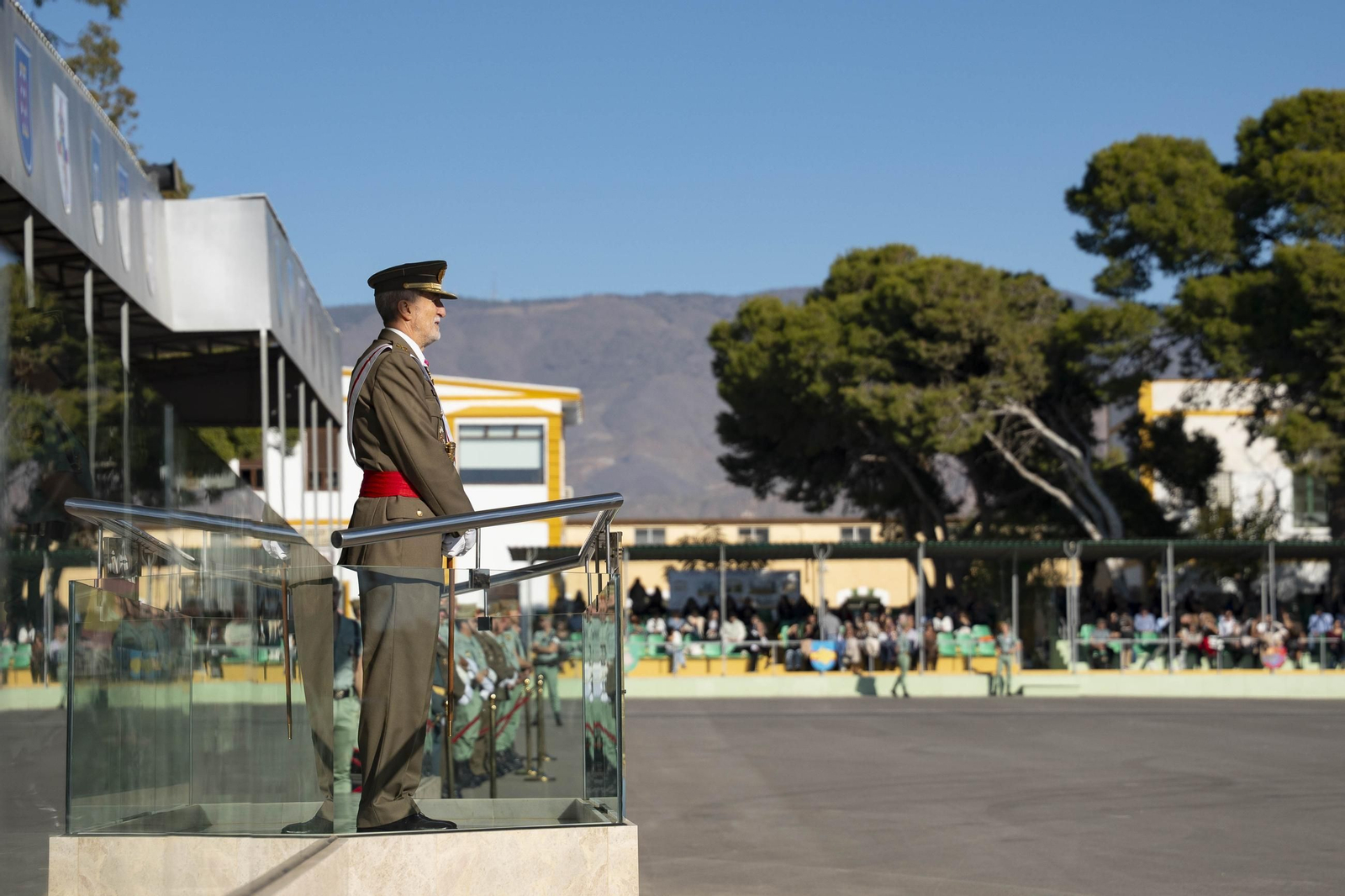Así conmemora el día de la Inmaculada Concepción la Brigada de la Legión en Almería y despide al contingente que parte a Eslovaquia