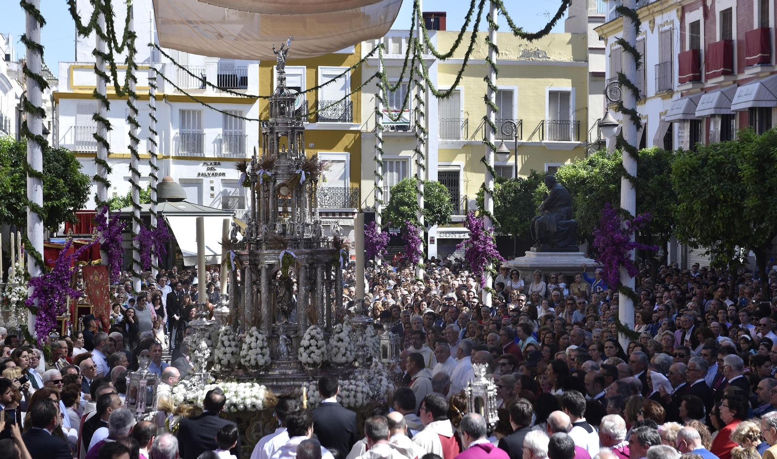 La procesión del Corpus en Sevilla