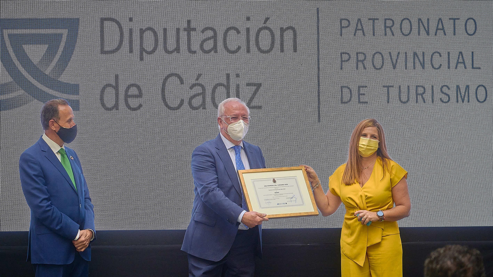 Patronato de Turismo de la provincia de Cádiz. Acto de celebración del día Mundial del Turismo.