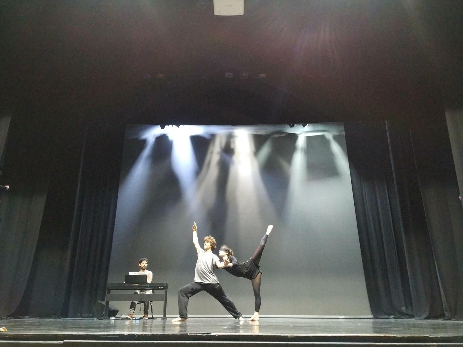 Ensayo con David Segura, este miércoles, en la Sala Gades