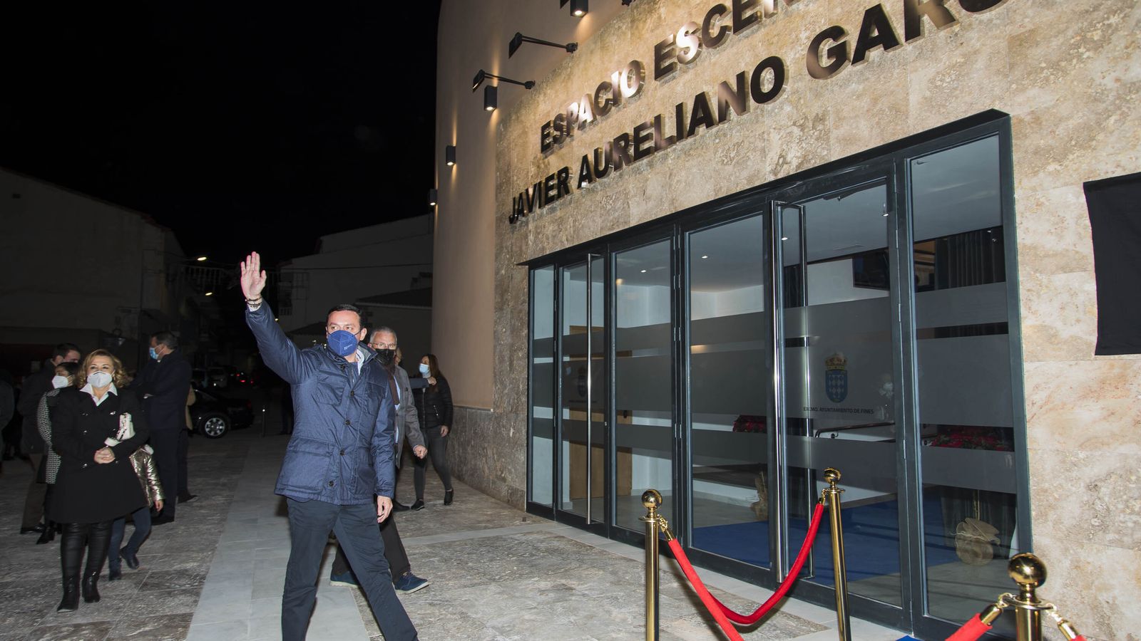 Inauguración del Espacio Escénico Javier Aureliano García.