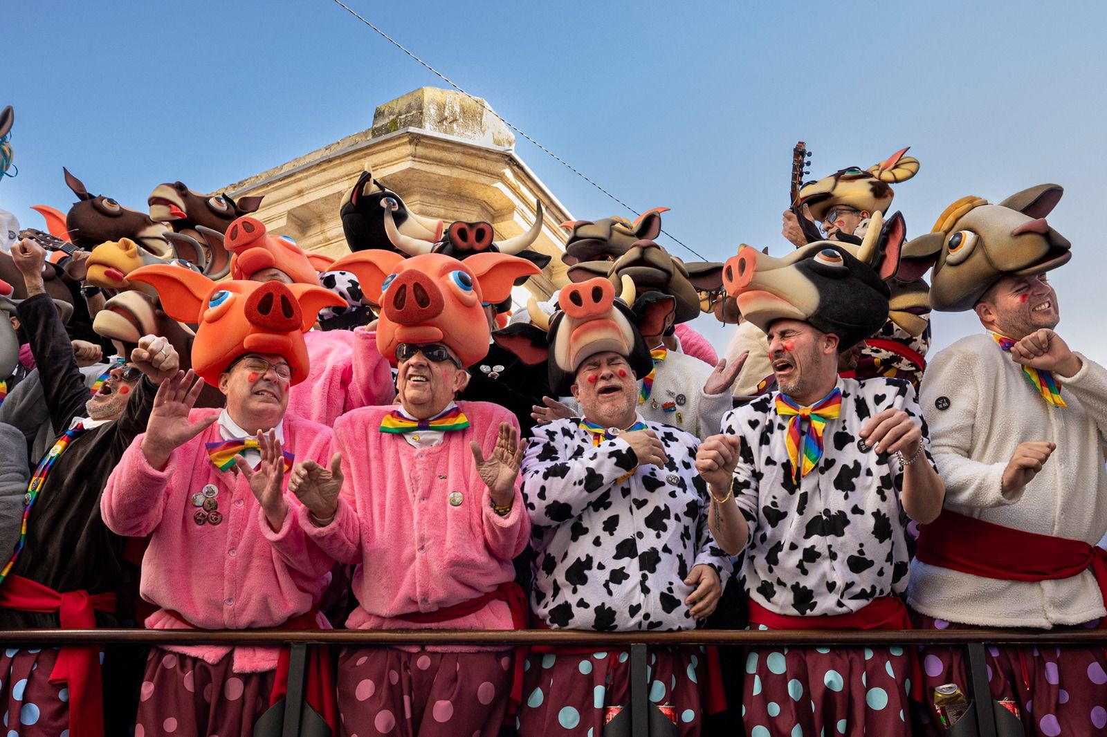 La batea del Coro 'Una pechá de paja'