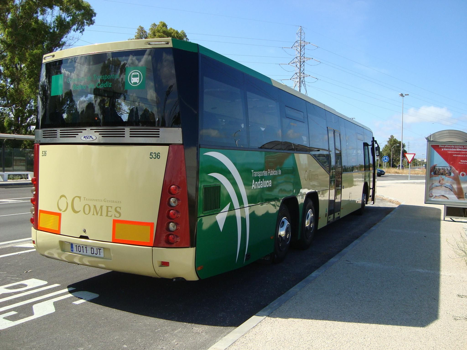 Un vehículo del Consorcio.