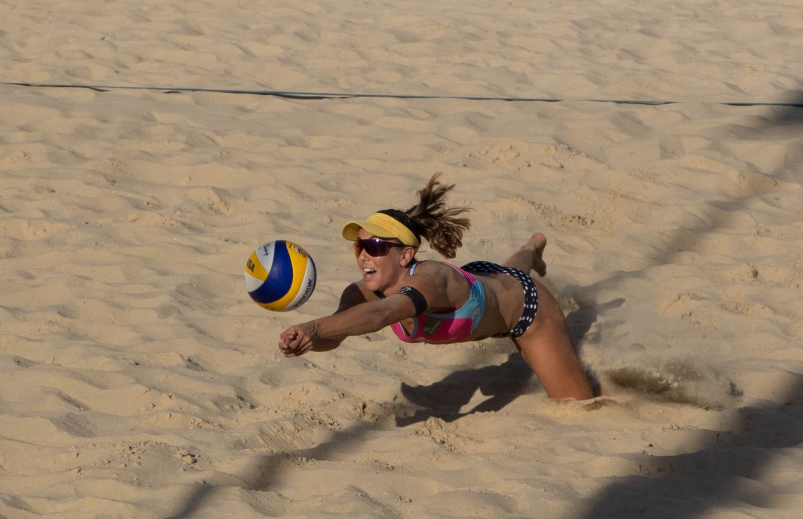 Ángela Lobato durante el campeonato de España.