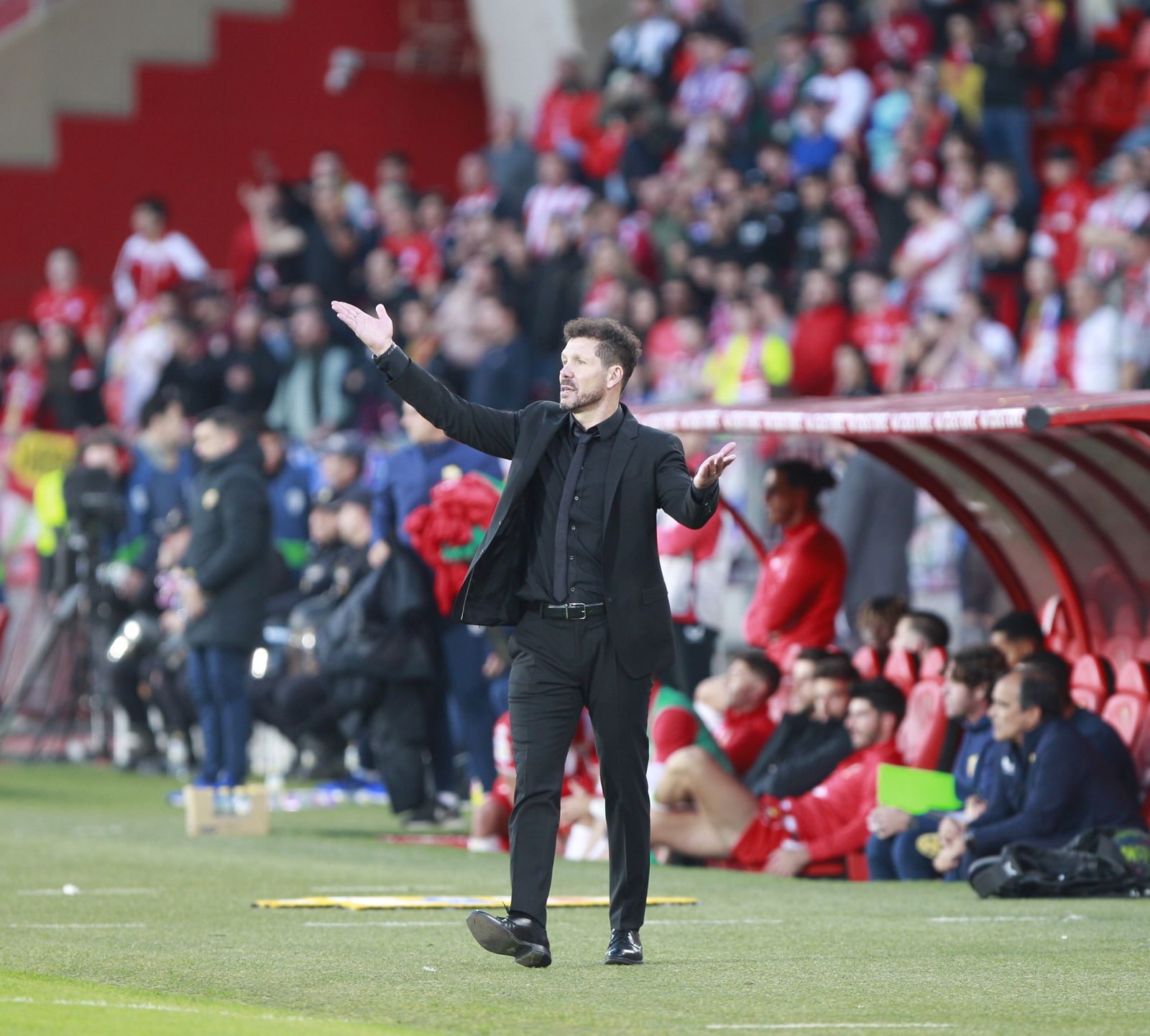 Imágenes del partido U.D. Almería-Atlético de Madrid