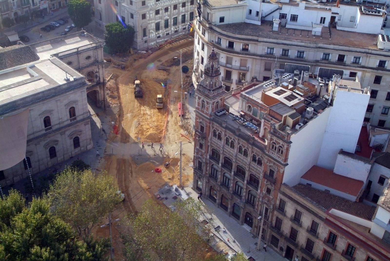 Las obras del Metrocentro
