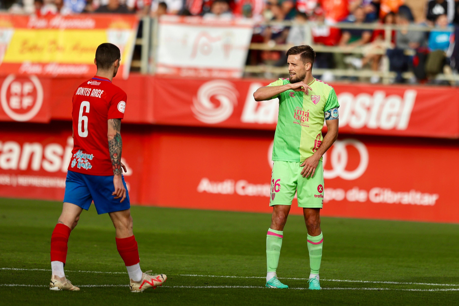 El Algeciras - Málaga CF, en fotos