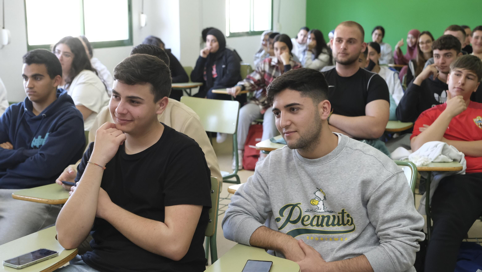 Imágenes de las Jornadas Escolares de la CUCN en el IES Campos de Níjar