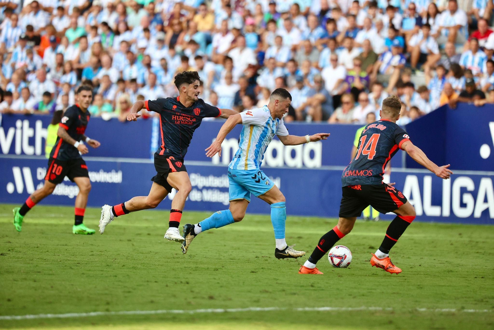 Las fotos del Málaga CF - SD Huesca