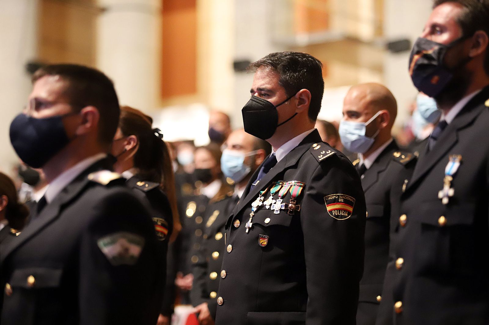Imágenes del acto de celebración del día de la Policía Nacional