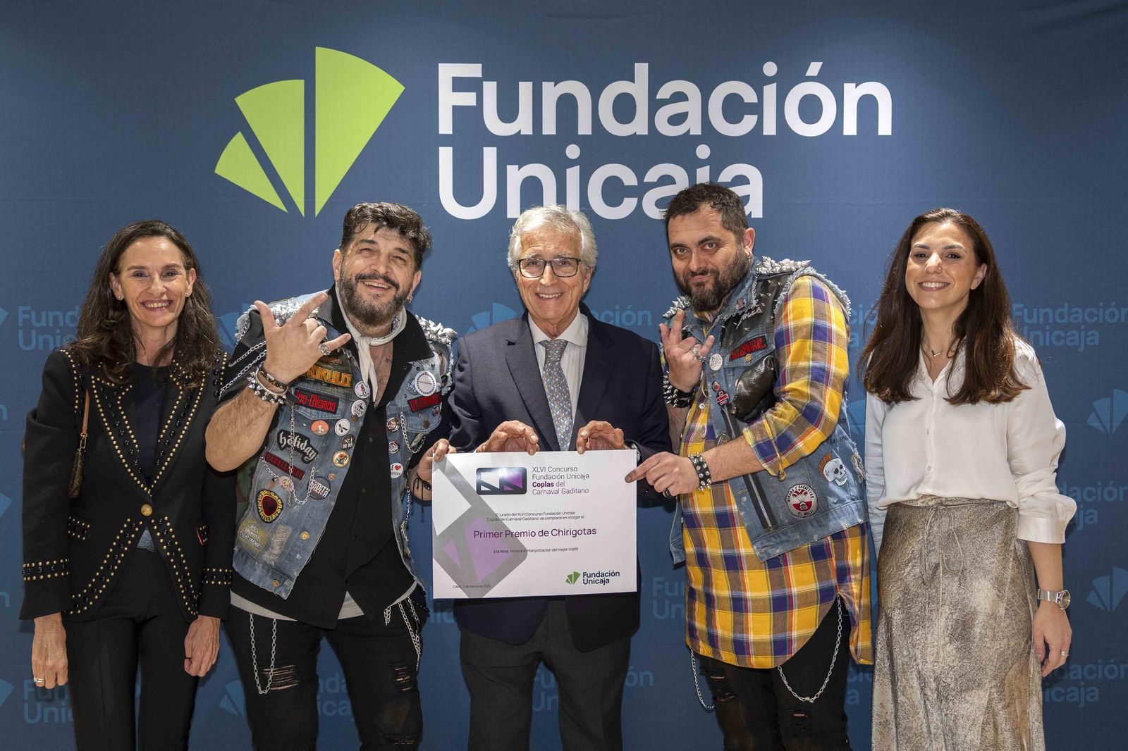 Fundación Unicaja entrega los XLVI Premios Coplas del Carnaval gaditano