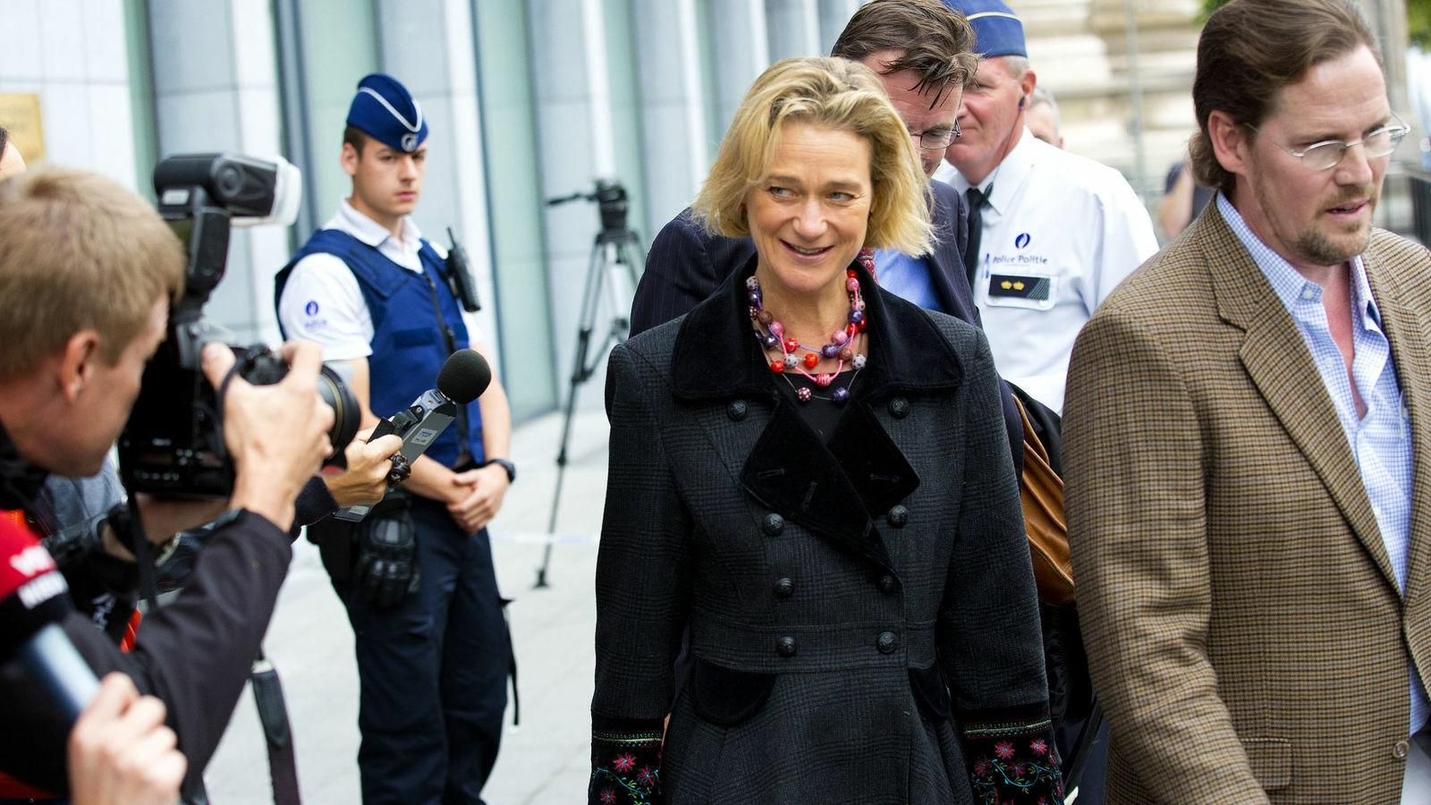 La escultora Delphine Boël, reconocida ya por la Justicia como hija del rey Alberto II.