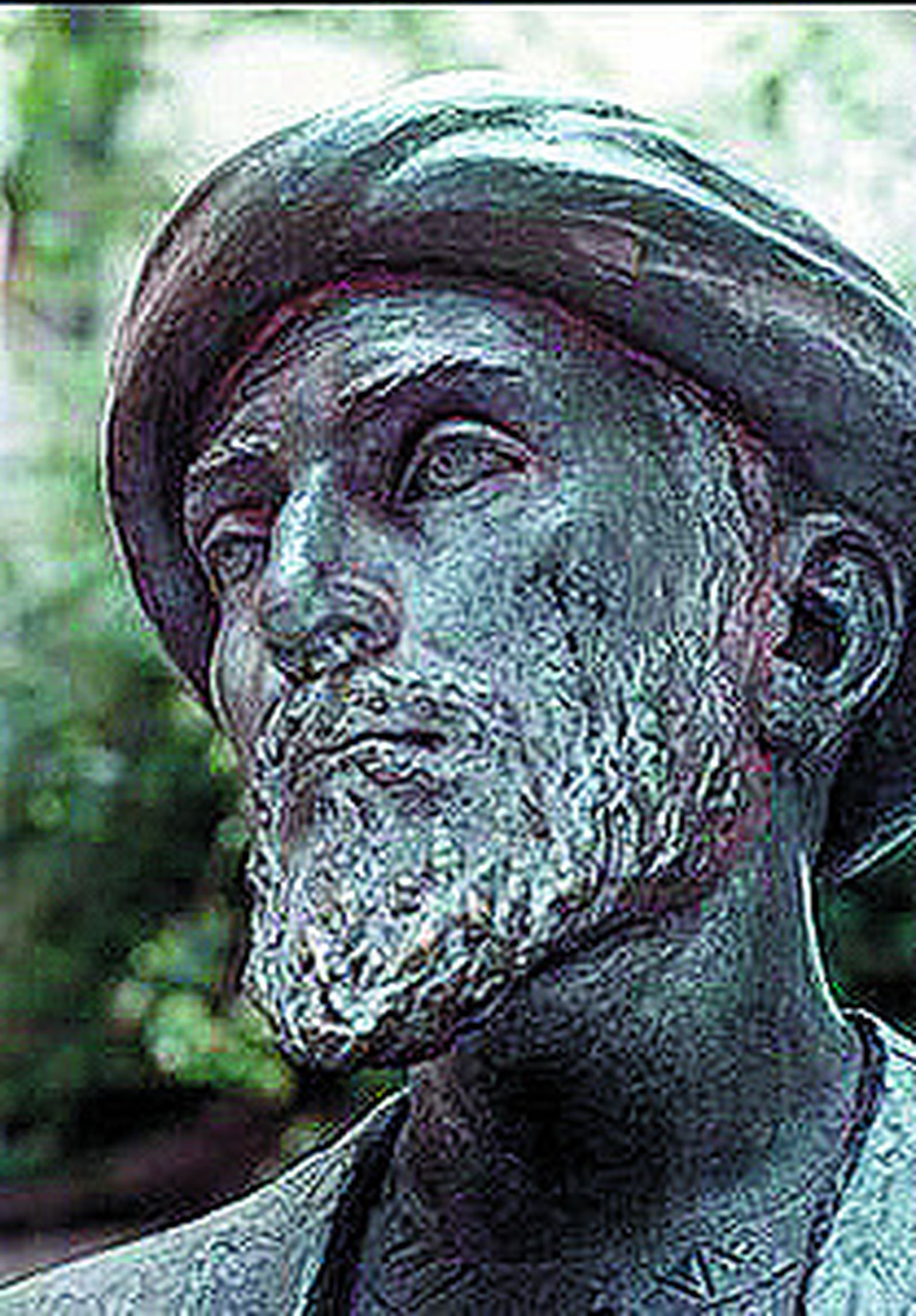 Escultura de Maimónides.