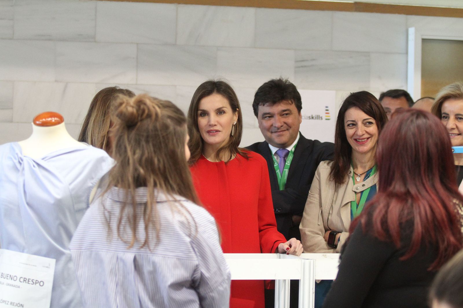 Imágenes de la visita de la reina Letizia a Huelva