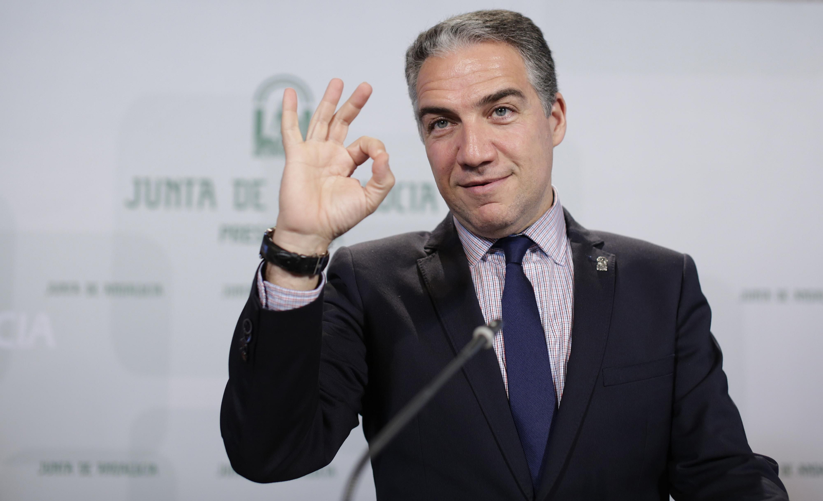 Bendodo, durante la rueda de prensa del Consejo de Gobierno.