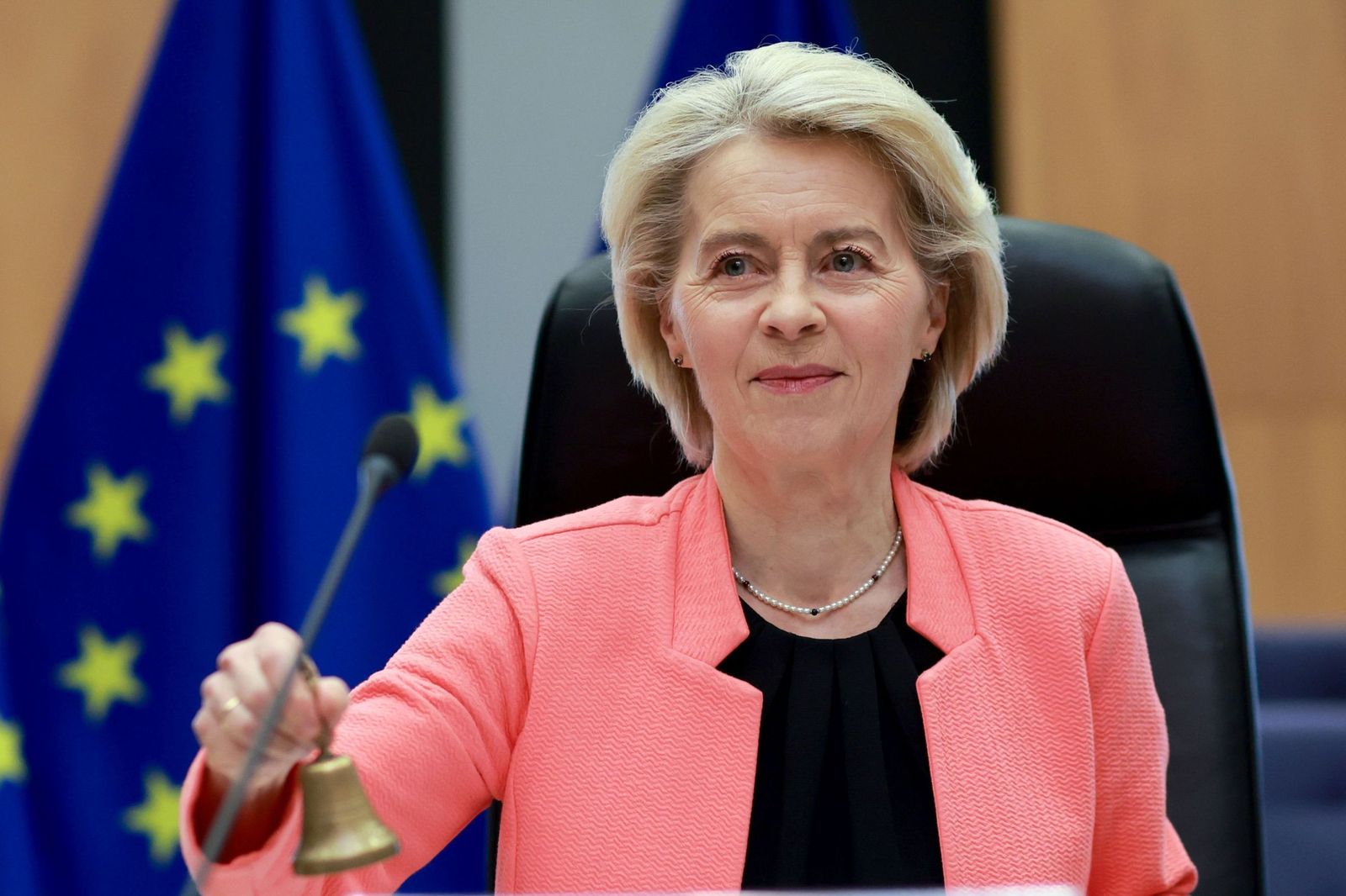 Ursula von der Leyen, presidenta de la Comisión Europea.