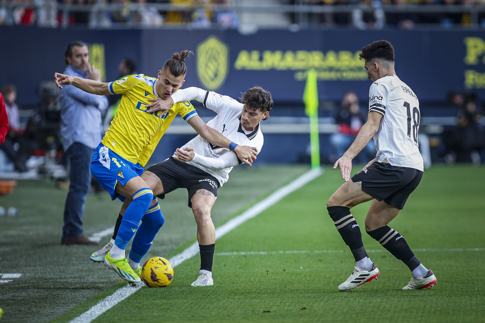Partido de fútbol Cádiz CF - Valencia CF