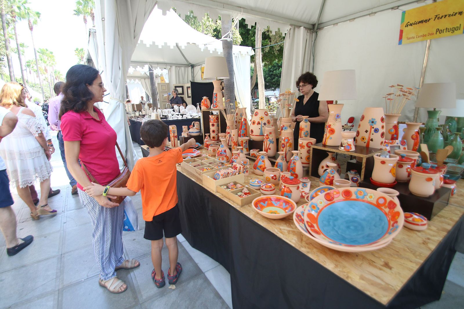 Fotogalería de la inauguración de la feria de alfarería. Feria de Almería 2019