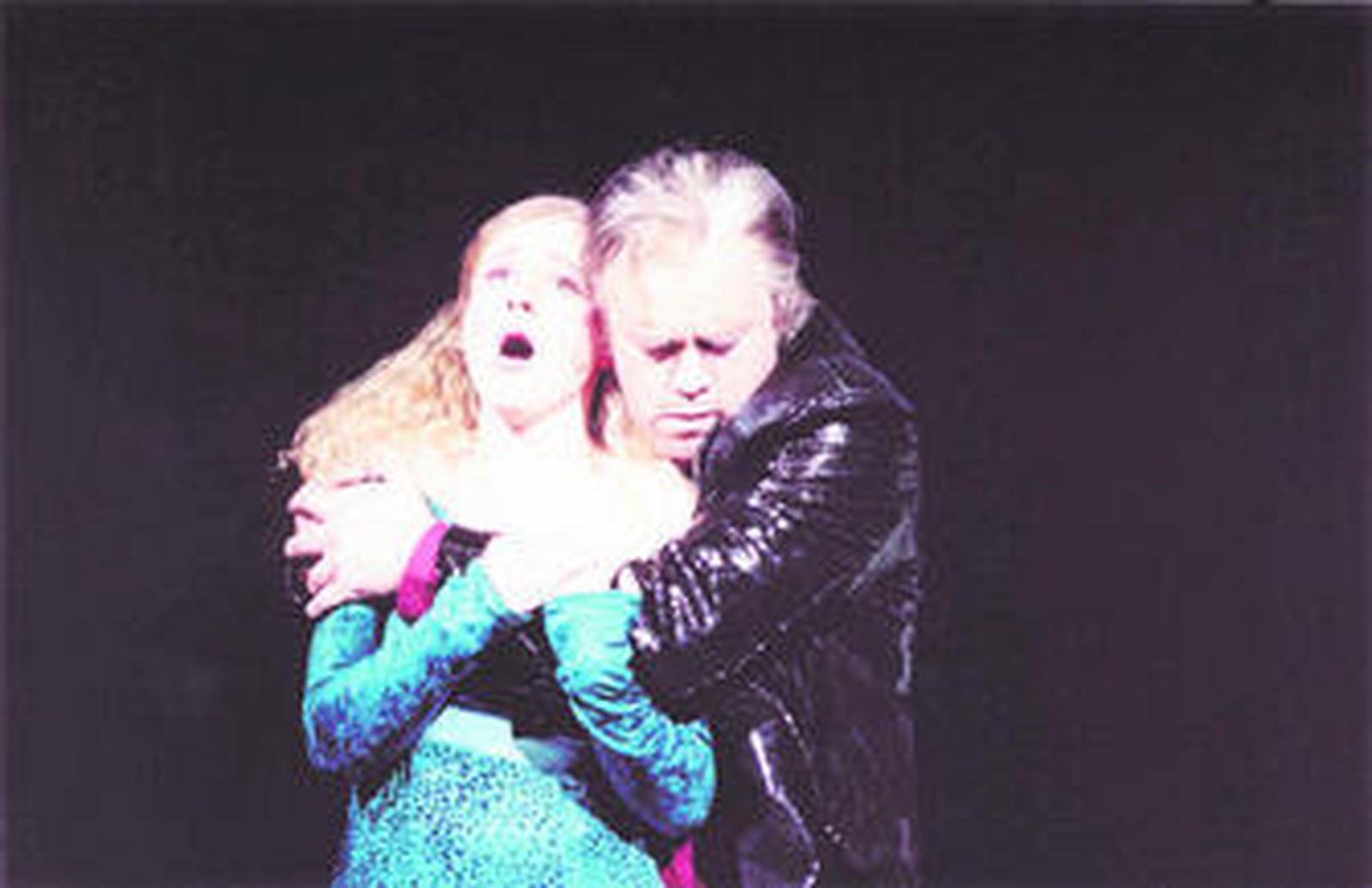 Una escena de la ópera Rigoletto.