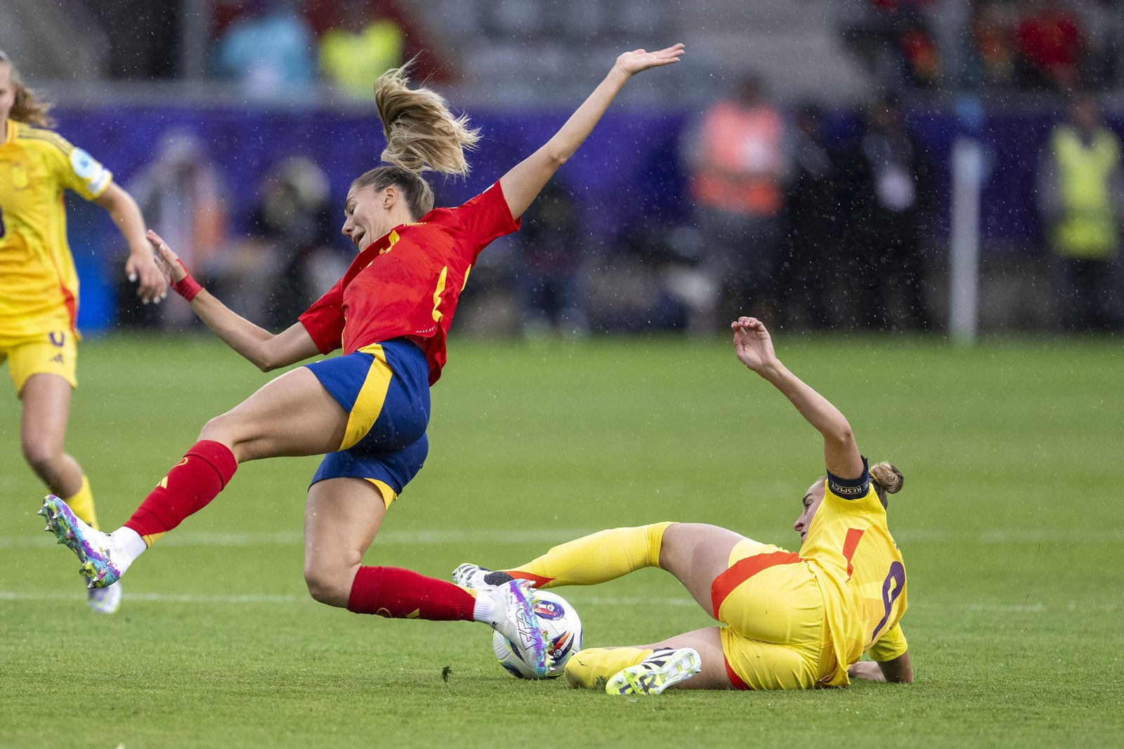 Las fotos de la goleada de España sobre Bélgica en la Eurocopa femenina