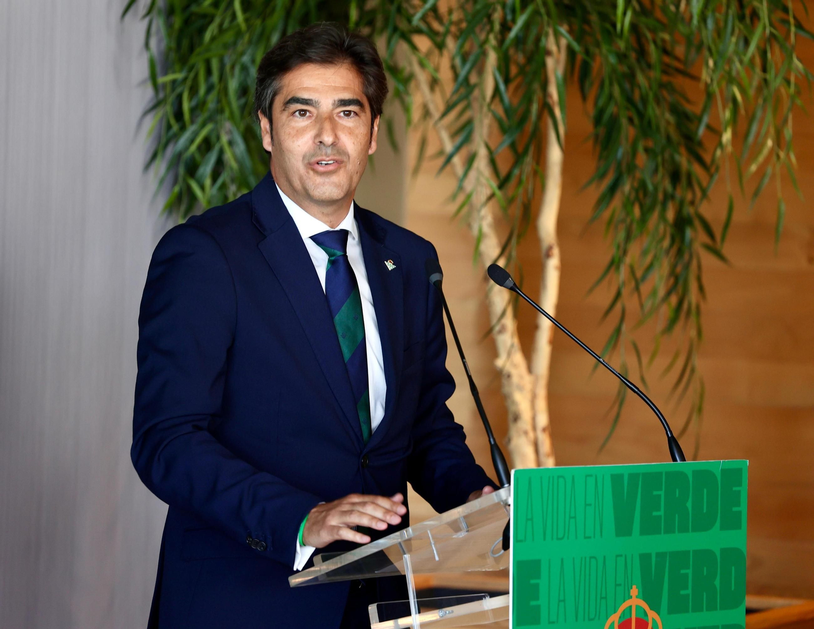 Ángel Haro, en una comparecencia reciente ante los medios.