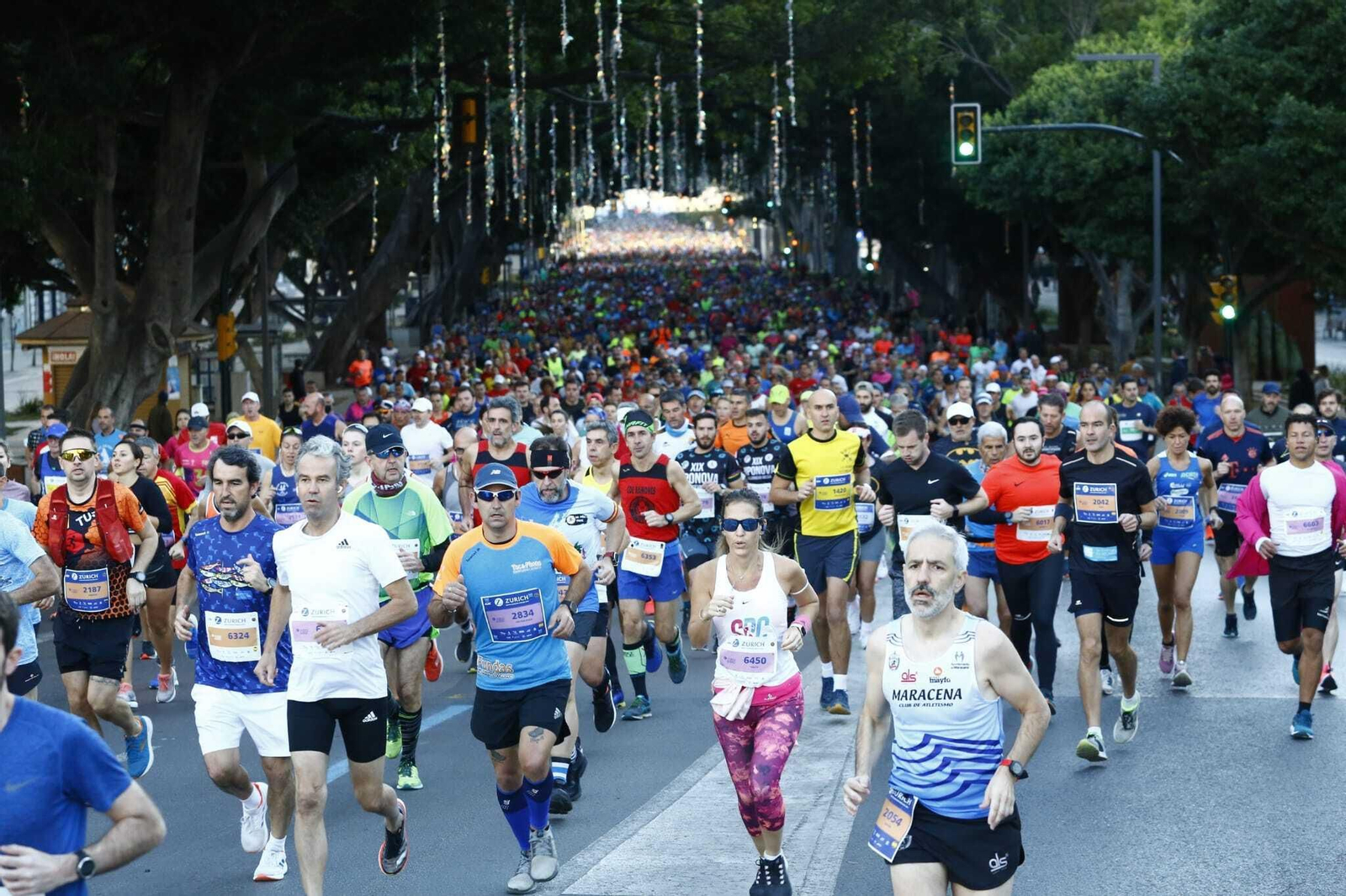Las fotos de la Maratón de Málaga 2021