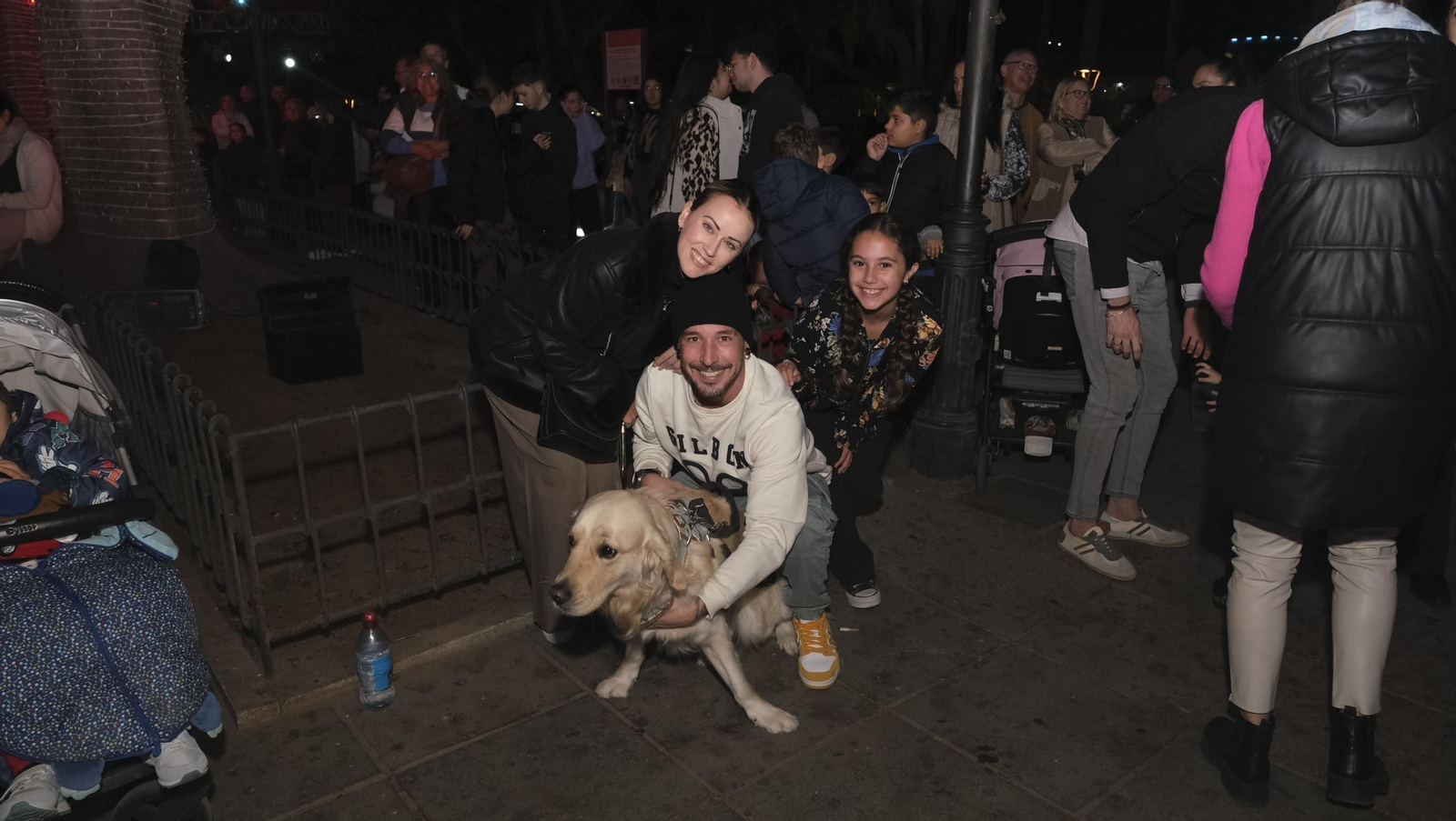 'Almería, la Ciudad de la Luz', espectáculo de luces, en imágenes