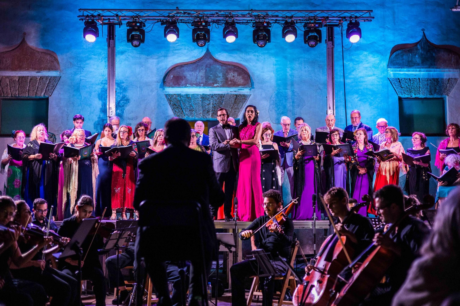 Zarzuela para cerrar las Noches del Castillo en San Fernando: las imágenes de una noche triunfal