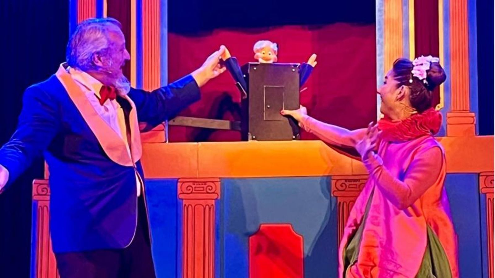 Un momento de la obra Peneque.