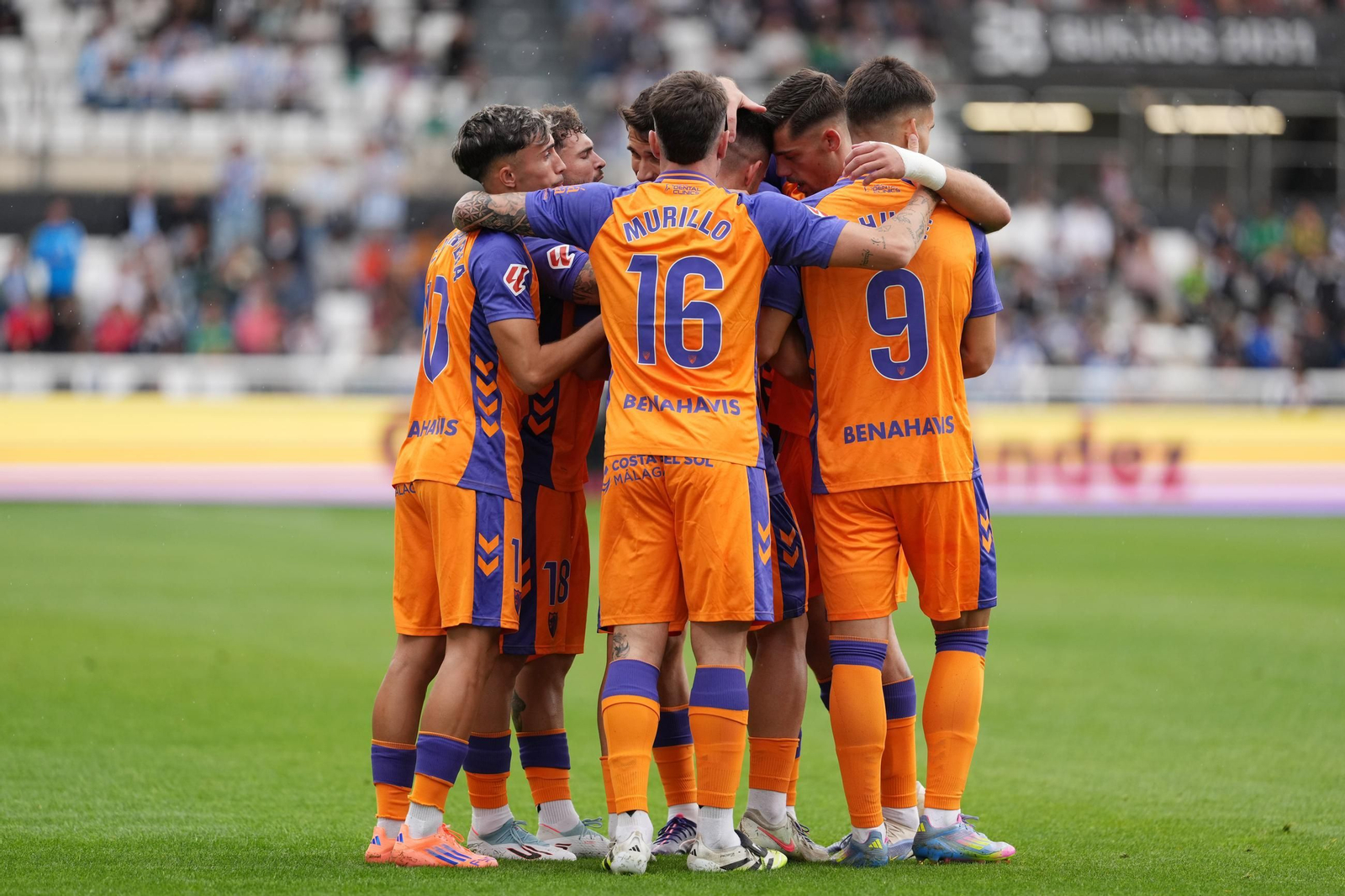 Las fotos del Burgos-Málaga CF