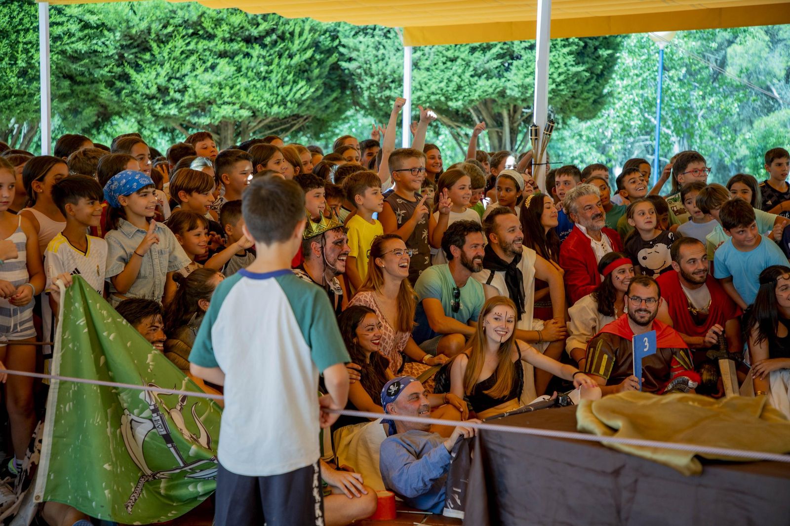 Las imágenes de un día en los Campamentos de Cerro Muriano
