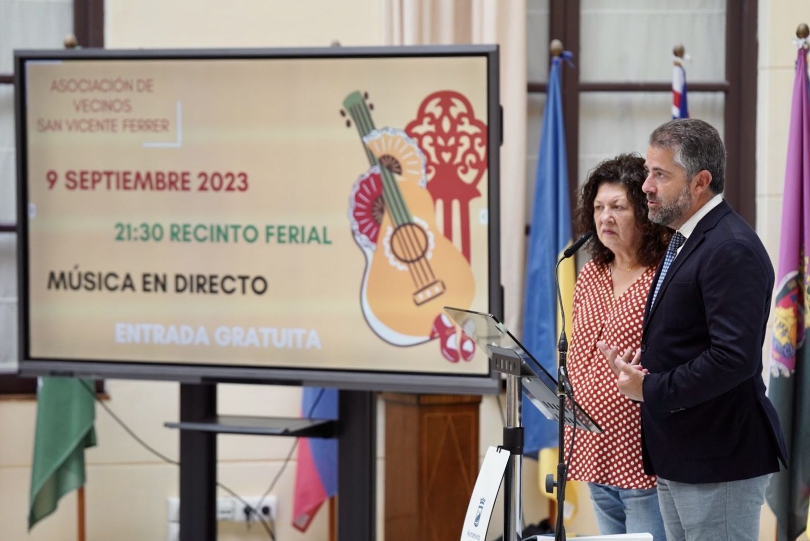 Presentación del Festival Flamenco de Olías.