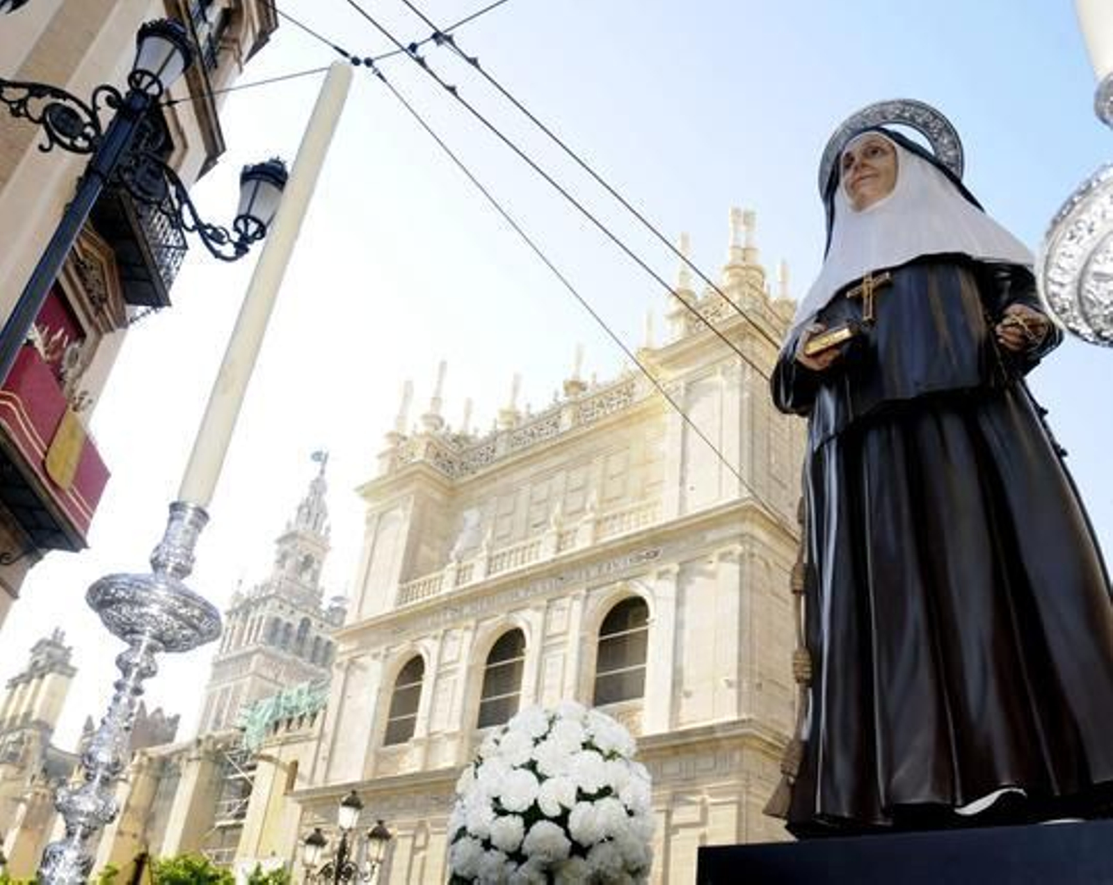 La talla, realizada por José Antonio Navarro Arteaga, se bendijo el pasado mes de mayo.

Foto: Juan Carlos Váquez