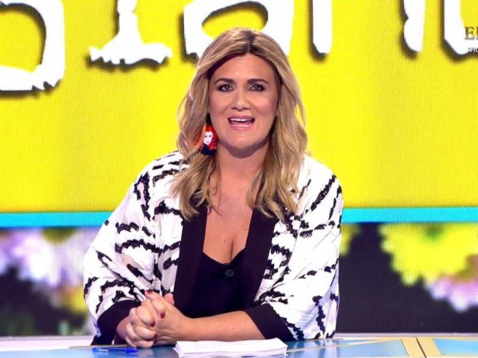 Carlota Corredera, en 'Hormigas blancas', uno de los programas que ha subido el 'prime time' de Telecinco.