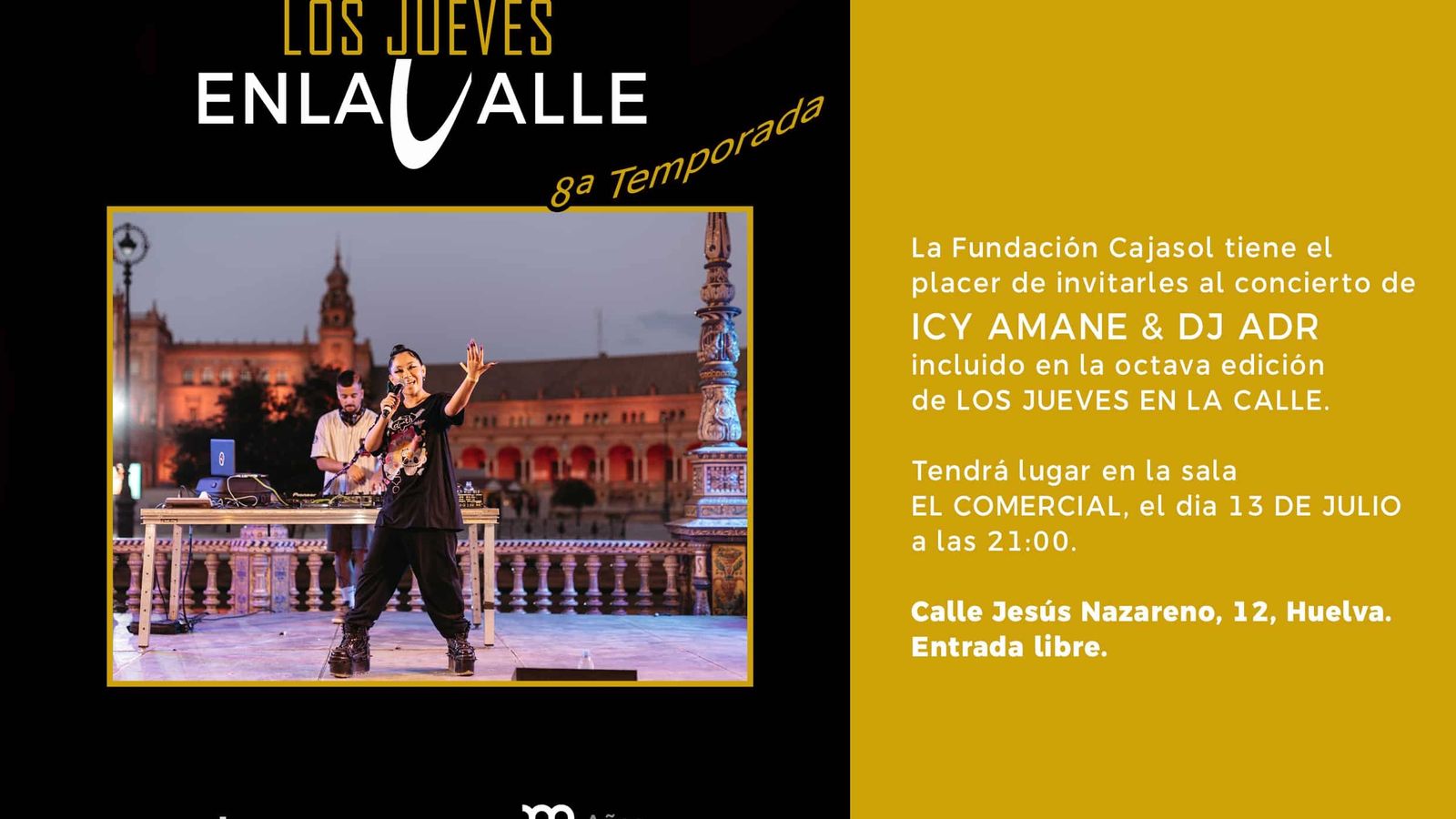 Icy Imane en concierto