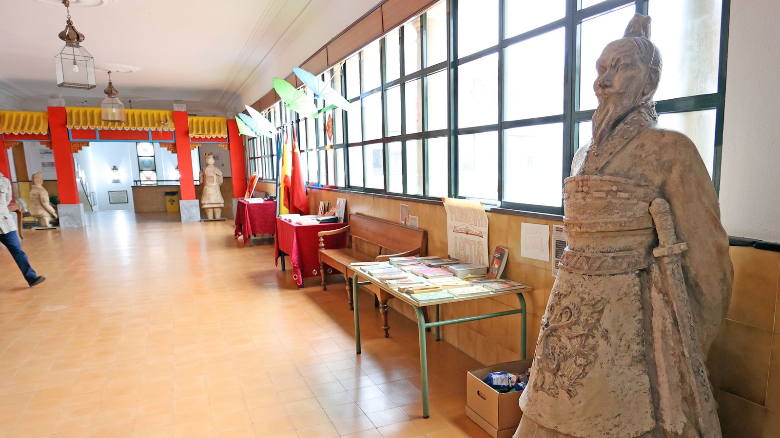 Celebración del Año Nuevo Chino en el IES Coloma de Jerez