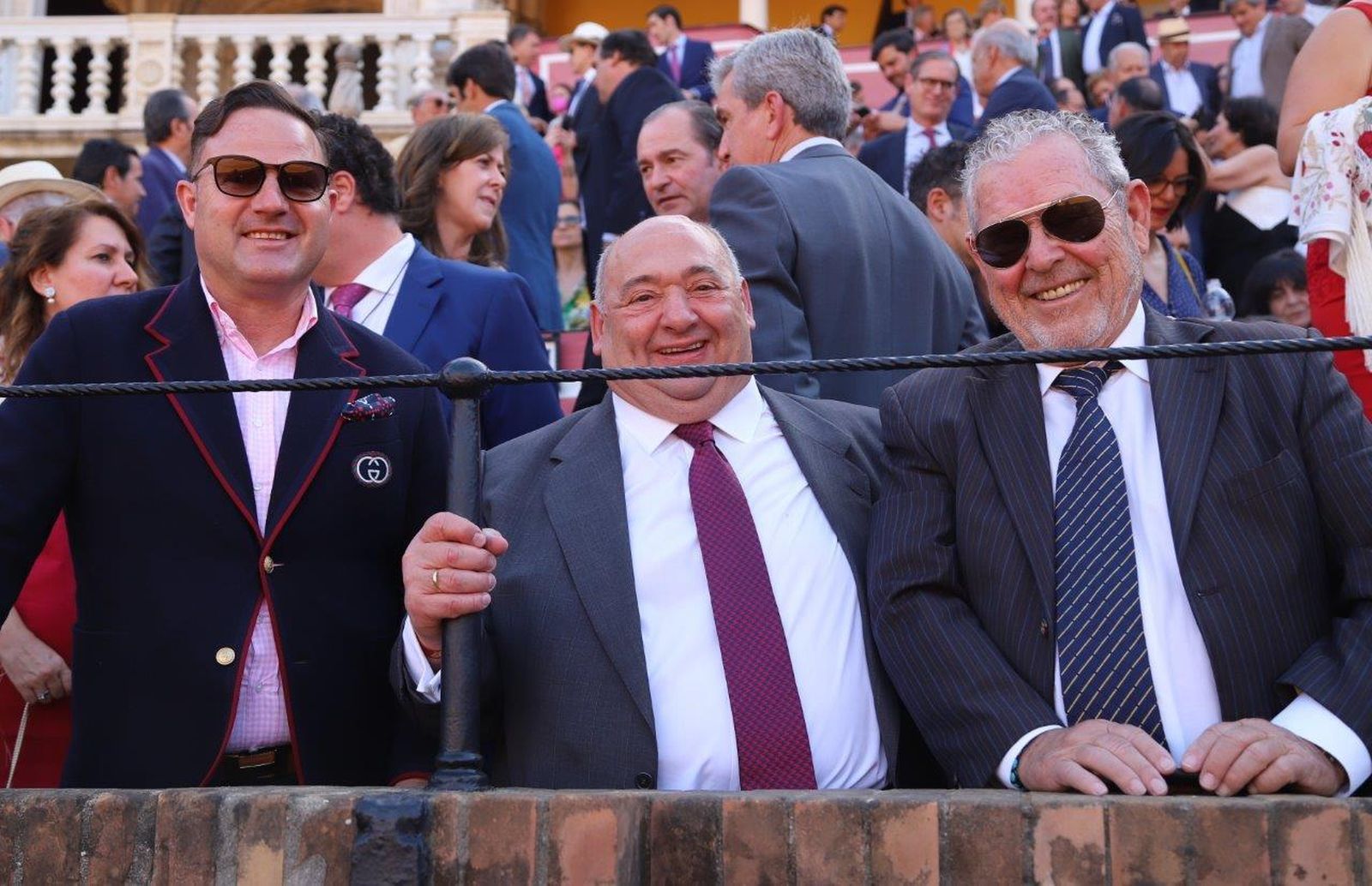 Raúl Ortuño, Antonio Camino y Manuel Madera